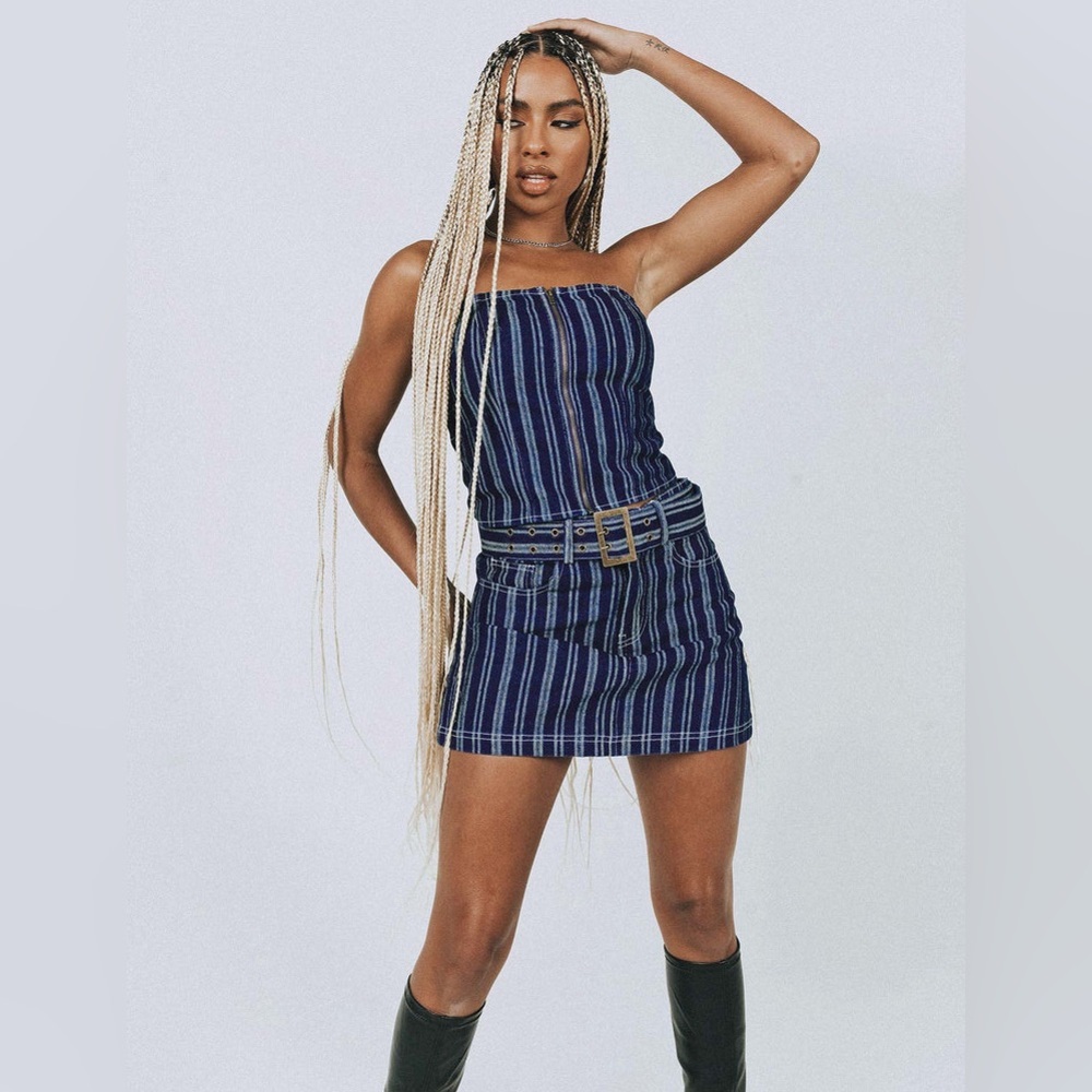 Princess Polly fernley bustier top and skirt set